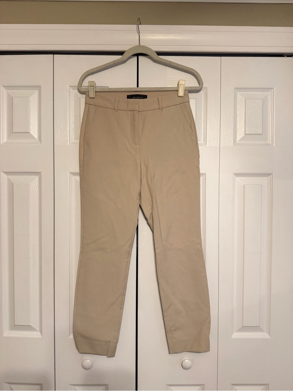 White House Black Market Slim Khaki pants in Beige